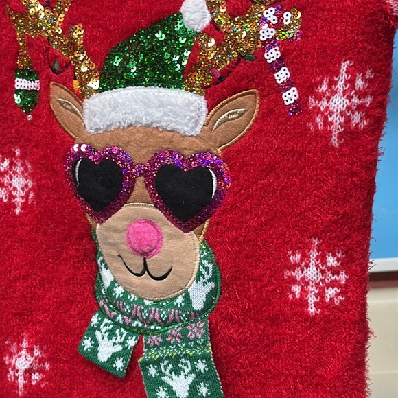Holiday Time Christmas Sweater, Size XS (4-5), Worn Once, MAKE AN OFFER!!! - Picture 2 of 6
